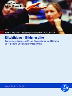 cover image of Elitebildung – Bildungselite